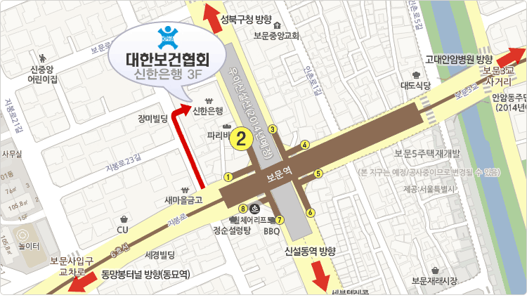 찾아오시는길 지도